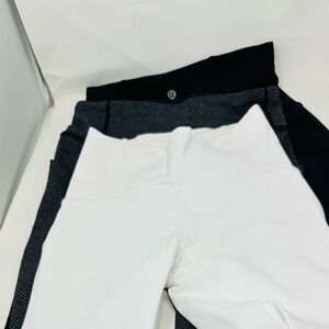 Lululemon 3 pairs  Leggings
